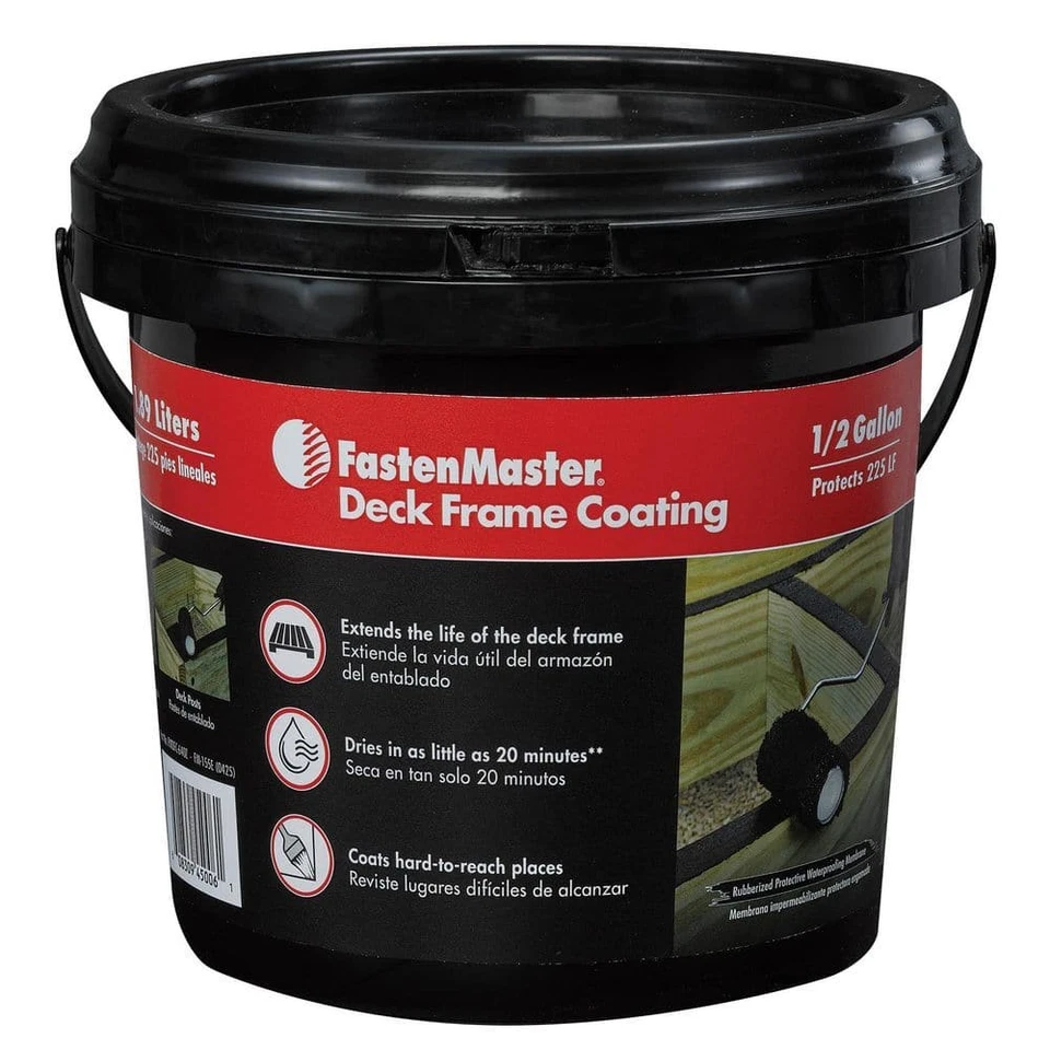 Recubrimiento de marco de cubierta 1/2 gal.225 pies lindos FMDFC-64OZ FMDFC-64OZ FMDFC-64OZ Foto 1 de 4