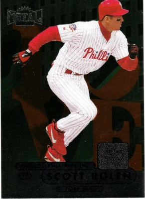 1998 Scott Rolen Metal Universe 67 Philadelphia Phillies - Image 1 of 2
