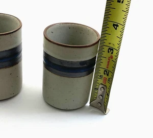 2 Vintage OTAGIRI HORIZON TUMBLERS Japan 3 1/4" Stoneware Rare - Picture 1 of 4