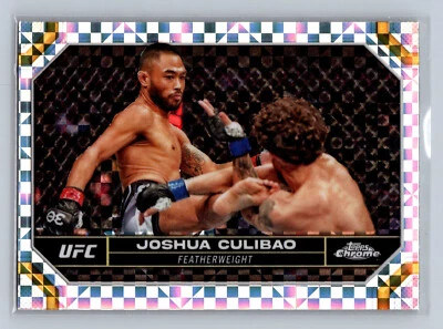 2024 Topps Chrome UFC #101 Joshua Culibao X-Fractor - Image 1 of 2