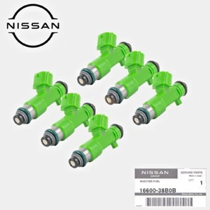 Genuine OEM Nissan R35 VR38DETT GT-R GTR Injector Set of 6 P/N 16600-38B0B X6 - Picture 1 of 5