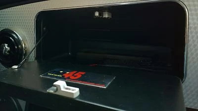 CLASSIC MINI Dashboard GENUINE ROVER Glove box catch & latch NEW MPI SPI RARE - Image 1 of 4