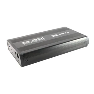 US SELLER 3.5 Inch SATA Hard Drive Enclosure USB 3.0 High Speed External Case - Picture 1 of 12