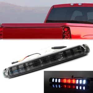 3RD Rear Tail Stop Brake Light White Red LED Lamp Plastic Fits 99-06 SILVERADO - Picture 1 of 5