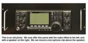 4U RACK MOUNT for ICOM IC9100, IC7410 or Others of Same Size and Options - Picture 1 of 10
