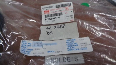 Manguera de calefacción Isuzu 8-98059-457-1 SK2488 DS315 B2 Foto 1 de 4