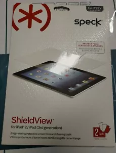 SPECK ShieldView GLOSSY Screen Protector Film Apple iPad 2 3 SPK-A1208 - Picture 1 of 2
