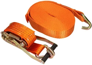 KOTARBAU® Ratschengurt 14m/50mm/5t mit Zurrgurt Ratsche zur Sicherung von Ladung - Zdjęcie 1 z 7