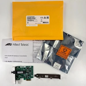 Allied Telesis AT-2711FX/LC-901 Fast Ethernet Fiber Network Interface Card NEW - Picture 1 of 6