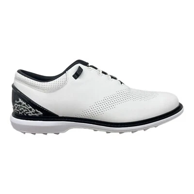 Zapatos de golf Nike Air Jordan ADG 4 blancos negros DM0103-110 para hombre talla 4” Foto 1 de 4