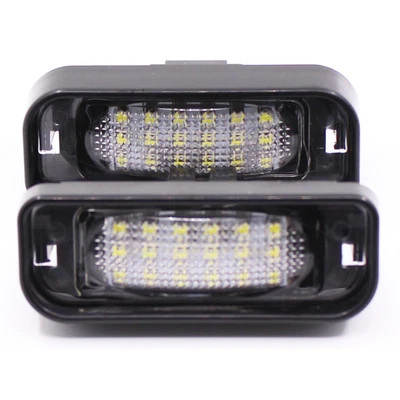 Error Free LED License Plate Light for Mercedes Benz W220 S320 S420 S430 99-05 Foto 1 de 4