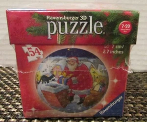 Ravensburger 3D Puzzle for Christmas 54 pcs New Shrink Wrapped Box Czech Repub - Picture 1 of 4