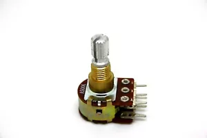 HUGHES & KETTNER A500K DUAL LOGARITHMIC POTENTIOMETER PC MOUNT FOR TRIAMP MK1 - Picture 1 of 2