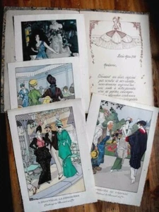 Georges Léonnec  LA MODE 1914 Bernard et Cie  pochoirs originaux EO - Imagen 1 de 12
