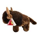Dakin Buffalo Bison Plush Stuffed Animal 1984 13 Inches Long With Tag Vintage