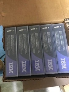 LTO OF 5 IBM LTO-7 ULTRIUM Tape Cartridge 38L7302 Data Storage 5 PACK - Afbeelding 1 van 1