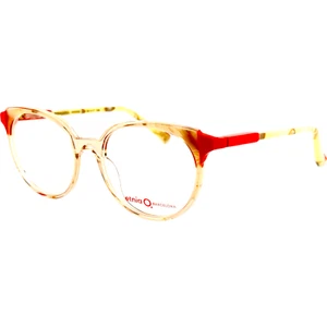 Etnia Barcelona Ramanova Unisex Plastic Eyeglass Frame WHOG White Orange 50-17 - Picture 1 of 6