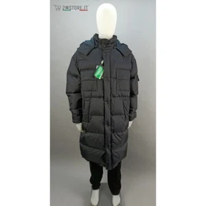 Daunenjacke Parka Herren Jacke DIADORA Schwarz Regular Fit Original Vintage - Bild 1 von 12