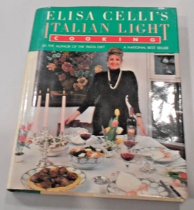 Elisa Celli's Italian Light Cooking by Elisa Celli (1987, Hardcover) Signed - Picture 1 of 1