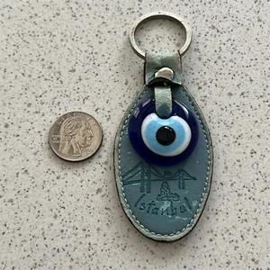 Istanbul Blue Mosque Travel Souvenir Vintage Keychain Key Ring #46520 - Picture 1 of 3