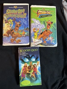 Scooby-Doo VHS Lot: Witch's Ghost, Cyber Chase, New Adventures - Picture 1 of 5