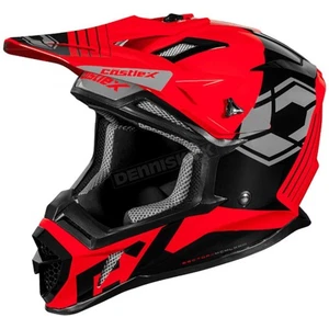 Castle X Red CX200 Sector Helmet (Adult M) 35-5114 - Picture 1 of 3