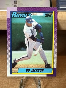 1990 Topps Baseball MLB Bo Jackson Kansas City Royals Card #300 - Picture 1 of 2