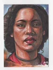Zoe Washburne 2015 UD Firefly The Verse Sketch Card by Ashleigh Popplewell  1/1 - Picture 1 of 2