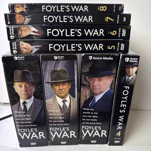 FOYLE'S WAR: The Complete Saga - Seasons 1 2 3 4 5 6 7 8 DVD Series Set 27 Discs - Picture 1 of 9