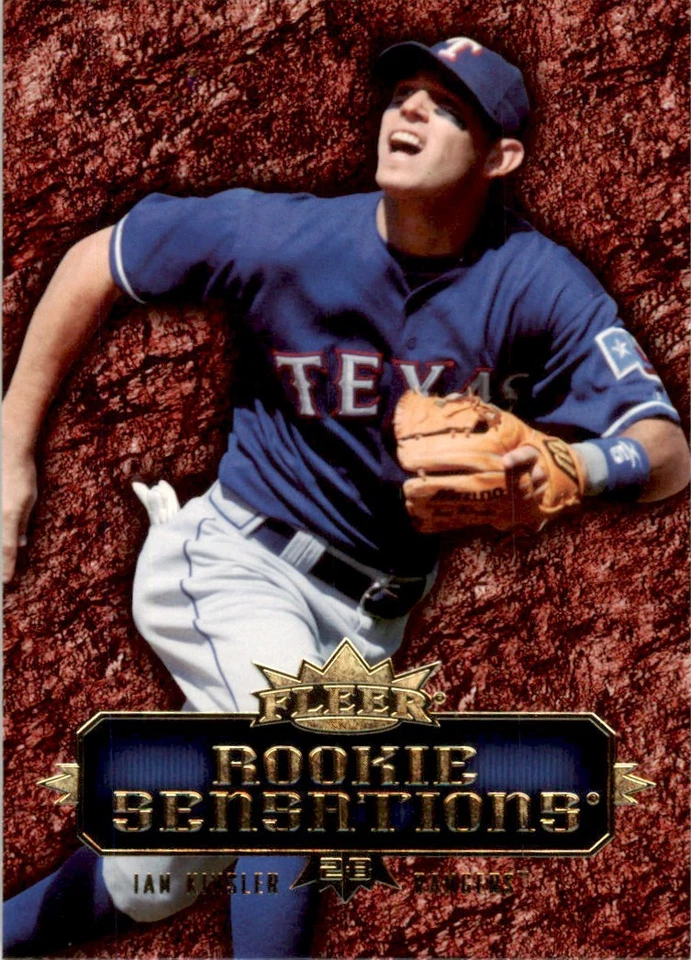 2007 Fleer Rookie Sensations #RS-IK Ian Kinsler Texas Rangers - Image 1 of 2