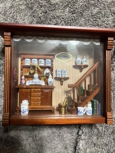 Vintage 90er Jahre Reutter Porzellan Miniatur Zimmer Germany Apotheke - Bild 1 von 1