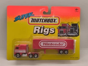 KENWORTH TRUCK NINTENDO ROJO MATCHBOX RIGS CONVOY DE 1993 EXCELENTE EN CAJA EMBALAJE ORIGINAL - Imagen 1 de 4