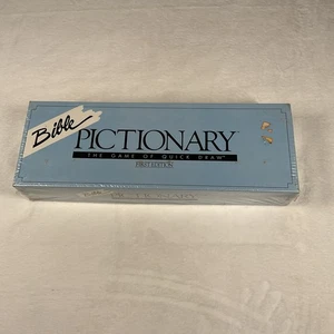 VINTAGE Bible Pictionary Game 1987 Classic Drawing Religious Christian NEW Seald - Picture 1 of 7