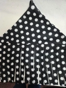 GRATIS KUSCHELSACK mit Einlage-weißer Punkt auf schwarz-Lofts-Kuschelsäcke-Betten-Hidey - Bild 1 von 9