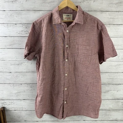 Urban Pipeline Shirt Mens 2XL Red Ultimate Shirt Short Sleeve Button Up - Image 1 of 4