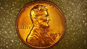 🔥 1957-D DDO-002 & RPM-005: LINCOLN WHEAT CENT (RD) - Picture 1 of 10