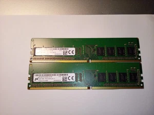 8GB MICRON (2X4GB) MTA8ATF51264AZ-2G1B1  DDR4 PC4-2133P - Picture 1 of 1