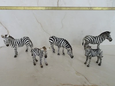 (61 OF 77) SCHLEICH 14146 14148 14392 14393 14609 ZEBRA - 1998 / 99 / 2008 / 09 - image 1 of 3