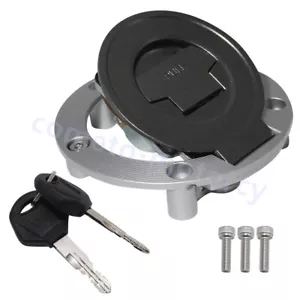 Fuel tank cap Tank Lock For Yamaha XJR1300 XVS1300CT V-Star Tourer XJ6F FJR1300 - Picture 1 of 8