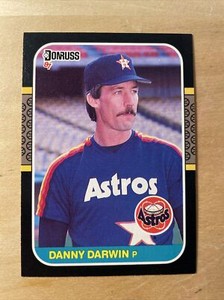 1987 Donruss Baseball Card #508 Danny Darwin 0538T