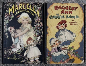 1929 Marcella A Raggedy Ann Story & Raggedy Ann in Cookie Land Johnny Gruelle - Picture 1 of 17