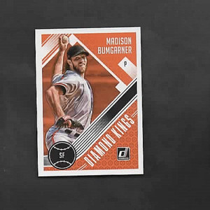 2018 Panini Donruss Blank Back Parallel #28 MADISON BUMGARNER Diamond King