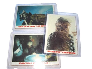 USA Original Burger King Coca Cola Star Wars Empire 1980 Trading Cards 3er Set - Bild 1 von 6