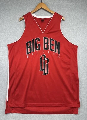 Camiseta sin mangas Big Ben Wallace 3 vintage #3 BB malla roja baloncesto (XL) Foto 1 de 4