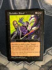 Forbidden Ritual MTG Visions Reserved List