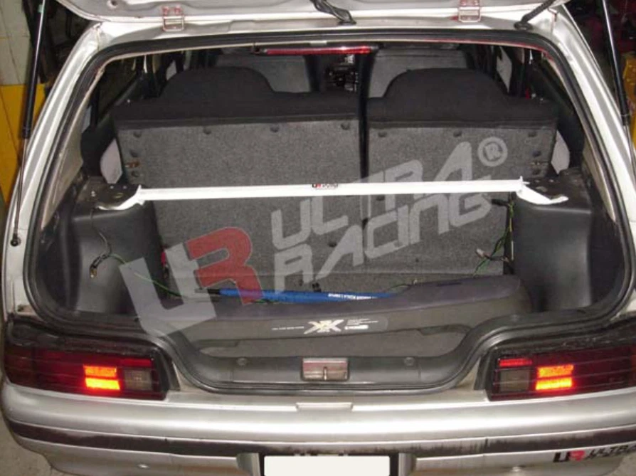 Daihatsu Charade G100 87-94 Ultra Racing barra acciaio duomi posterior superiore - Imagen 1 de 1