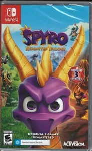 Spyro Reignited Trilogy NSW (Nuevo Sellado de Fábrica Versión EE. UU.) Nintendo Switc - Imagen 1 de 2