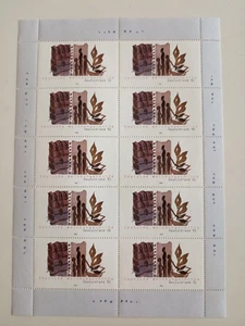 Sellos (Stamps) Alemania 2002 - Mini hoja de 10 sellos Welthhungerhilfe - Imagen 1 de 1