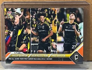 2023 TOPPS NOW MLS #45 QUINTON JACEN RUSSELL-ROWE ARFSTEN Orange Parallel 2/5