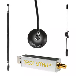 NESDR SMArt XTR Bundle: RTL-SDR Set w/ 0.5PPM TCXO, Aluminum, SMA E4000 RTL2832U - Picture 1 of 9